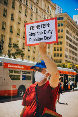 Ally Action: No Dirty Deal @ Sen. Feinstein's Office:September 1st, 2022